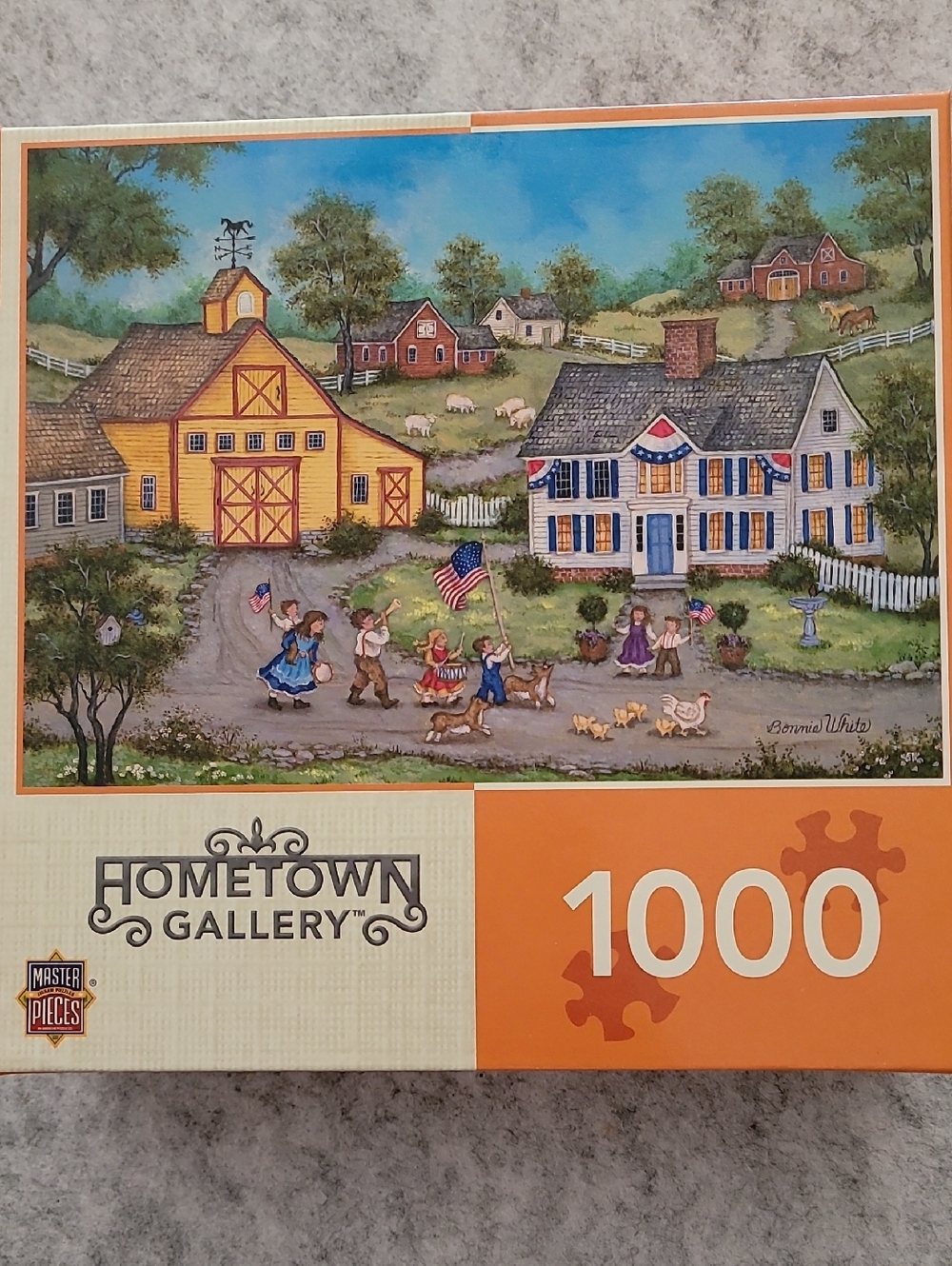 NEW/SEALED Masterpieces "The Children's Parade" 1000-piece Jigsaw Puzzle